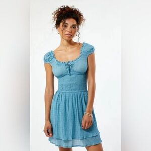 Daisy Street Tiered Mini Dress - PacSun - XS